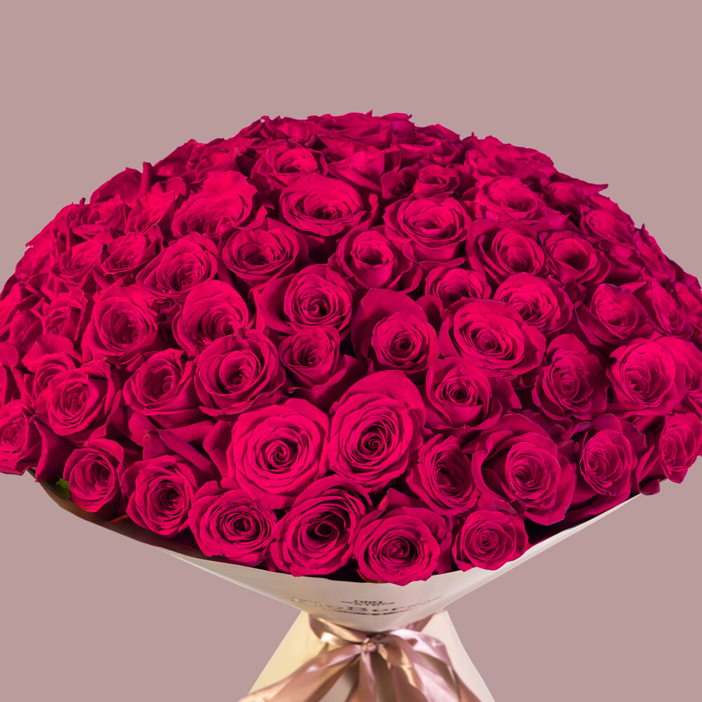Bouquet of 101 Pink Roses