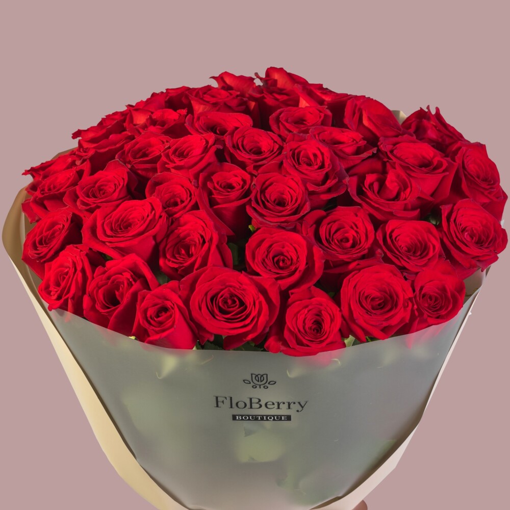 Bouquet of 51 Red Roses