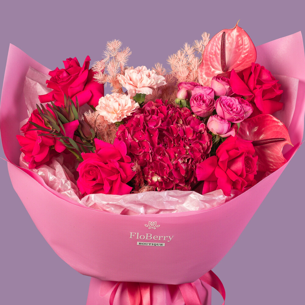 "Raspberry Passion" Bouquet