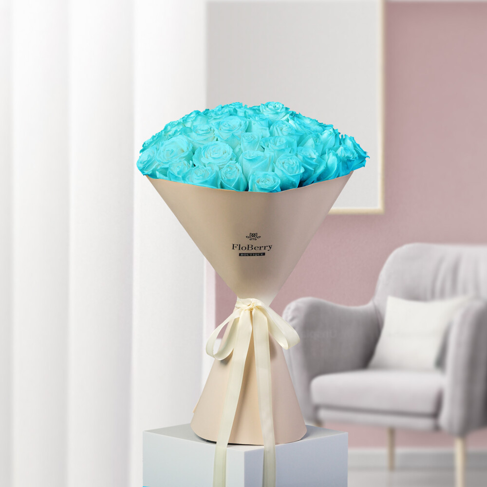 Bouquet of 51 Tiffany Roses