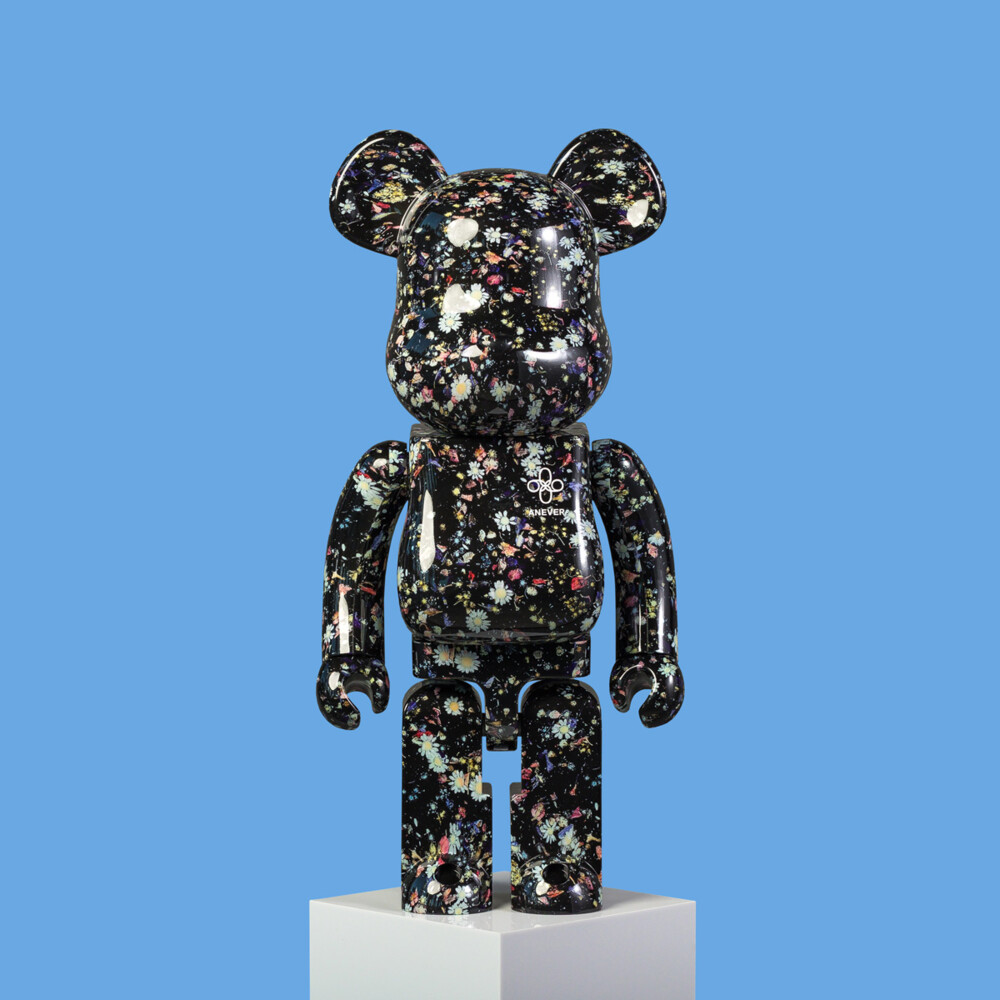 BearBrick 1000 Black Medicom Anever