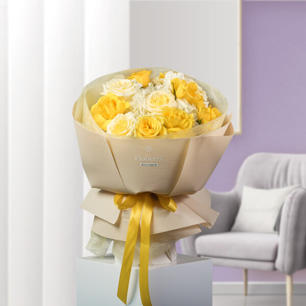 "Lemon Sorbet" Bouquet