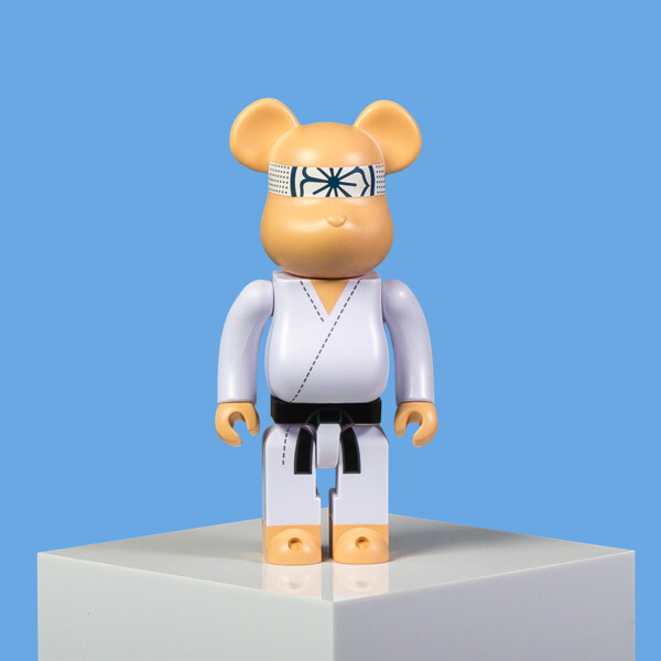 BearBrick 400 Cobra Kai Miyagi-Do Karate