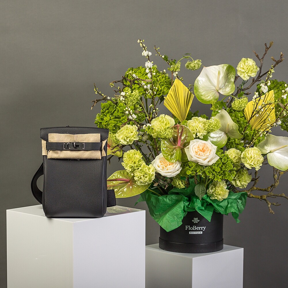 Hermès Hac A Dos PM, Color Noir Black