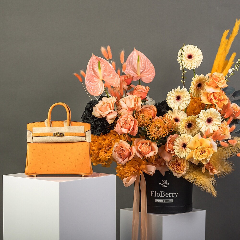 Hermès Birkin 25 Ostrich, Color Hermes 2024 Abricot