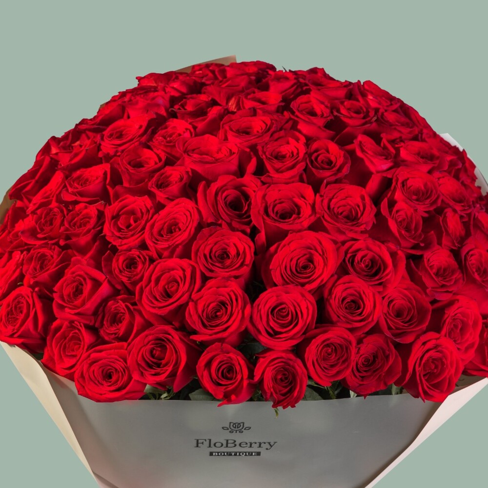 Bouquet of 101 Red Roses