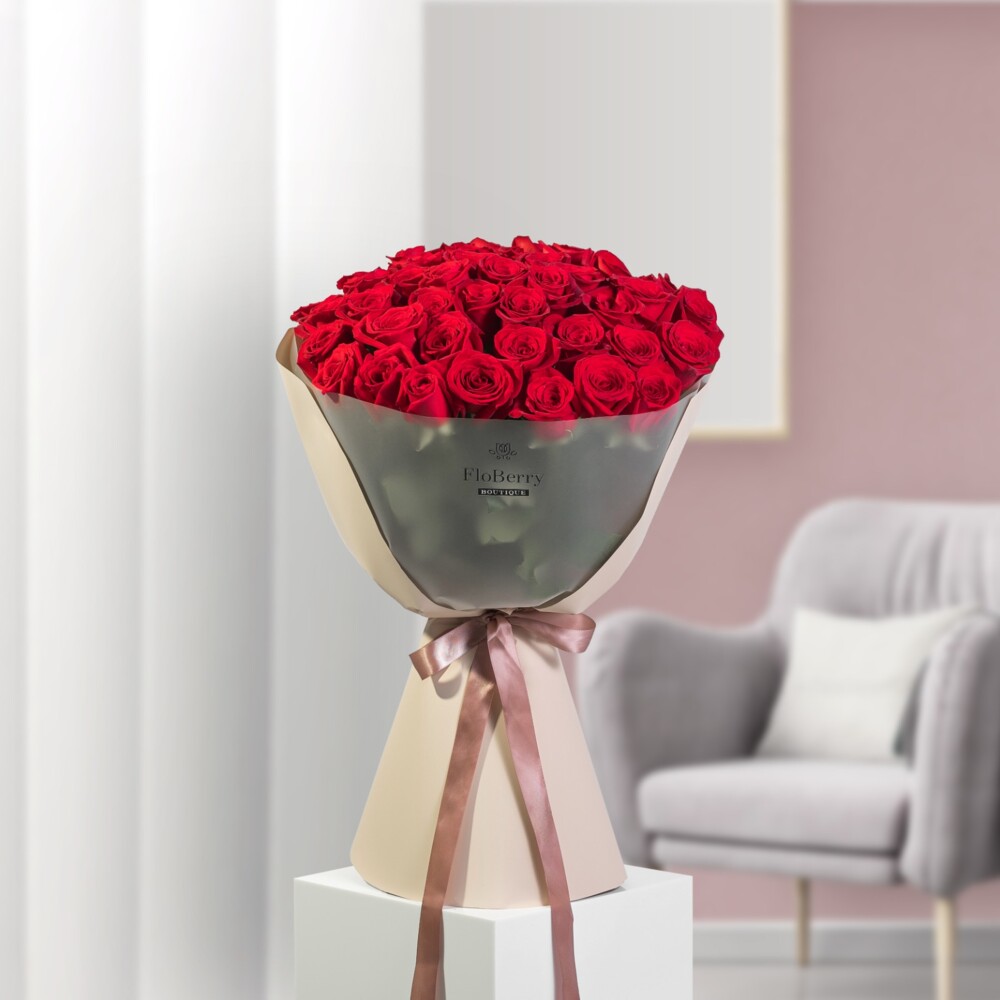 Bouquet of 51 Red Roses