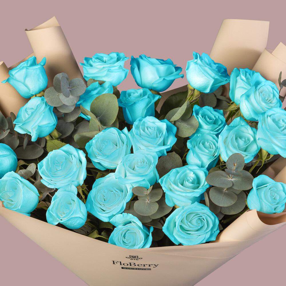 Bouquet of 25 Tiffany Roses