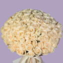 Bouquet of 101 White Roses