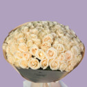 Bouquet of 101 White Roses