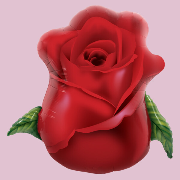 Rose Foil Balloon Big