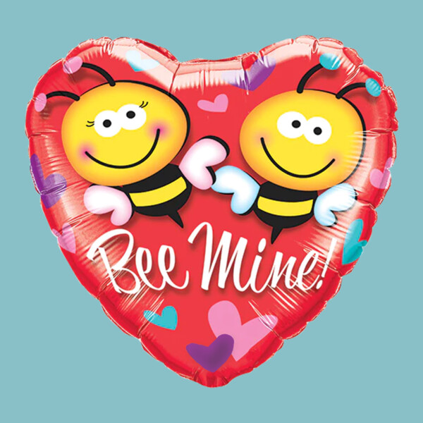 Bee Mine Foil Balloon